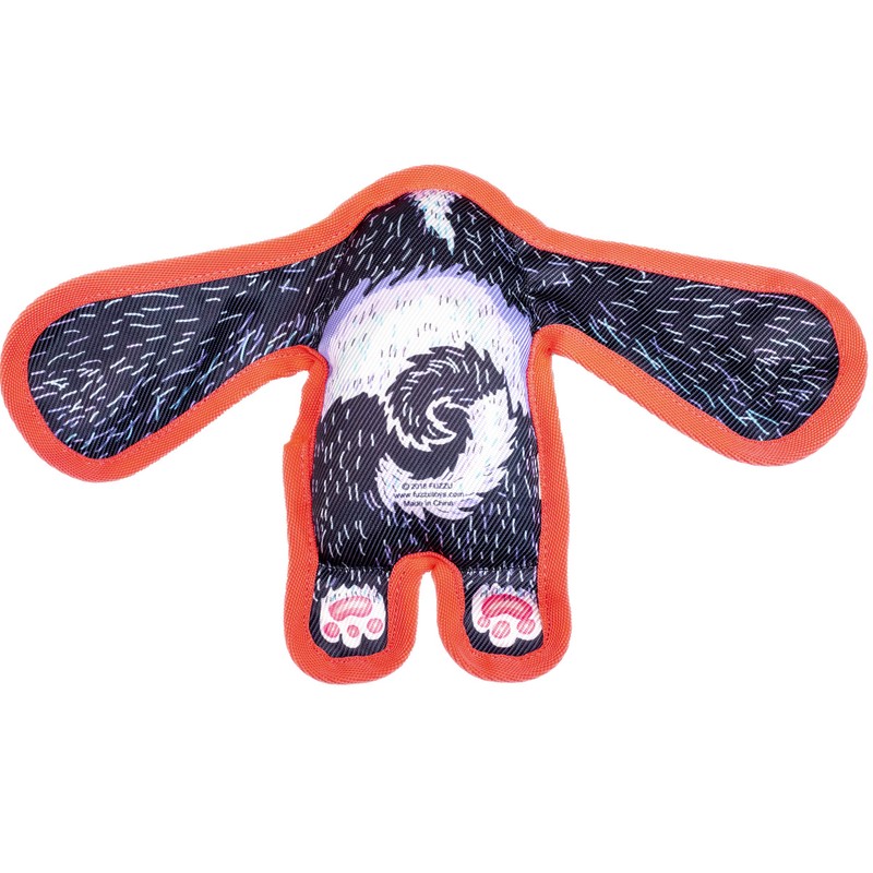 FUZZU Durable Dog Toy with Squeaker - Floppy Tough Chew
