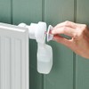Radiator Bleeder Tool with Integrated Reservoir & Valve Key -