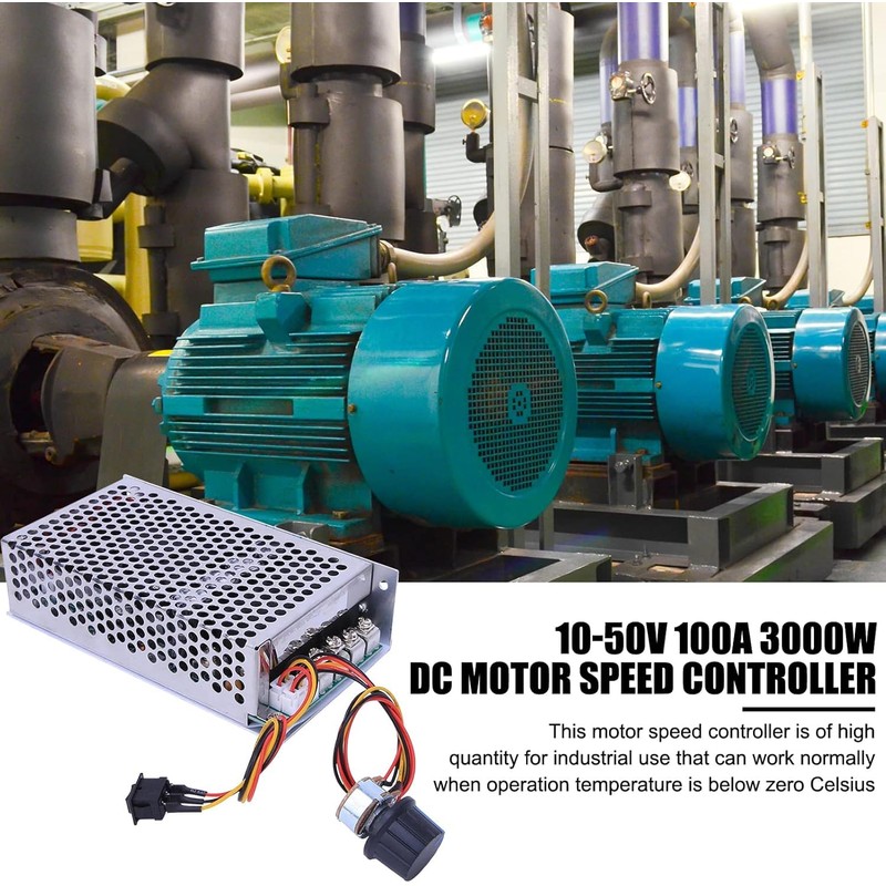 DC Motor Speed Controller, PWM Motor Speed Controller, 10-50V 100A