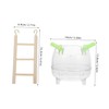 Sosoport Animal Bathroom Play Area Safe Natural Hamster Grooming Tub