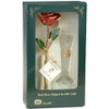 Real Rose Dipped in 24k Gold w/Vase (Black)
