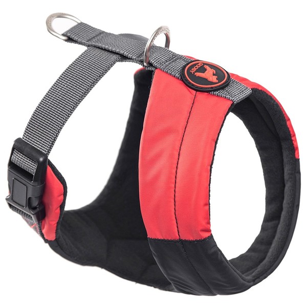 Gooby - Memory Foam Head-in Harness, Small Dog Fleece Lined