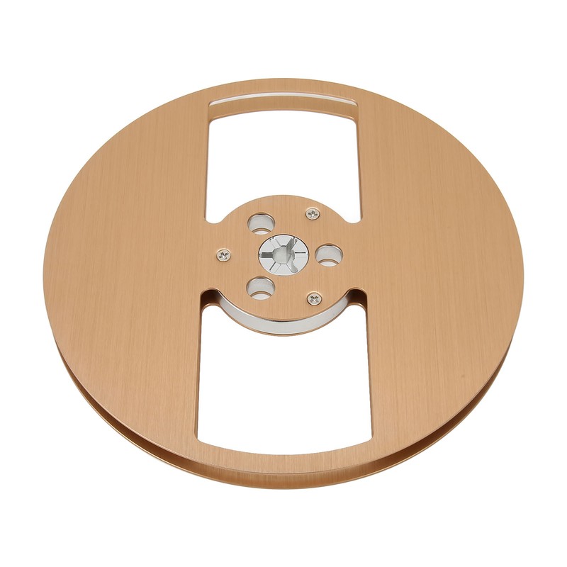 1/4 7 Inch Empty Reel Aluminum Alloy 2 Hole Opening