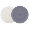 V-TOP Tub Stopper 2 Pack, 6 inches Large Silicone Drain