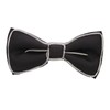LED Bow Tie Polyester Plastic Copper Wire Adjustable Glowing Necktie