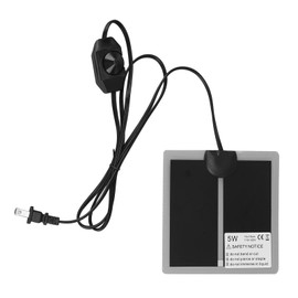 Reptile Terrarium Heat Pad, Rapid Heating Under Tank Heater Mat for Turtle Tortoise Snakes Lizard 110 to 120V (5W)