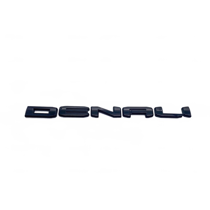 4Pcs Door Rear Overlay Denali Yukon Emblems 3D Badge Letter