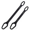 Saipe 2pcs Multifunctional Wrench Set Self Adjustable Wrench Universal Double