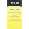 Stash Meyer Lemon Blossom Herbal Tea, Tea Bags, 20-Count Boxes
