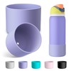 Alwenid 2PCS Silicone Water Bottle Boot for Owala 40 Oz,