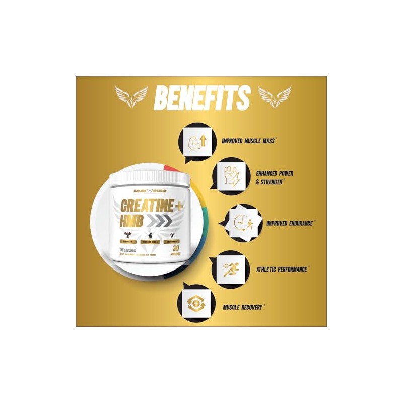 Creatine HMB - HMB Creatine - for Muscle Growth, Increased