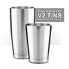 Piña Barware Stainless Steel Commercial Bar Boston Shaker Tin Set