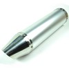 High Performance Chrome Exhaust Pipe Gy6-50 Qmb139 49cc Chinese Scooter