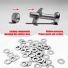 30 Pcs 5/16" Stainless Flat Washer, #8 Flat Waskers, M8