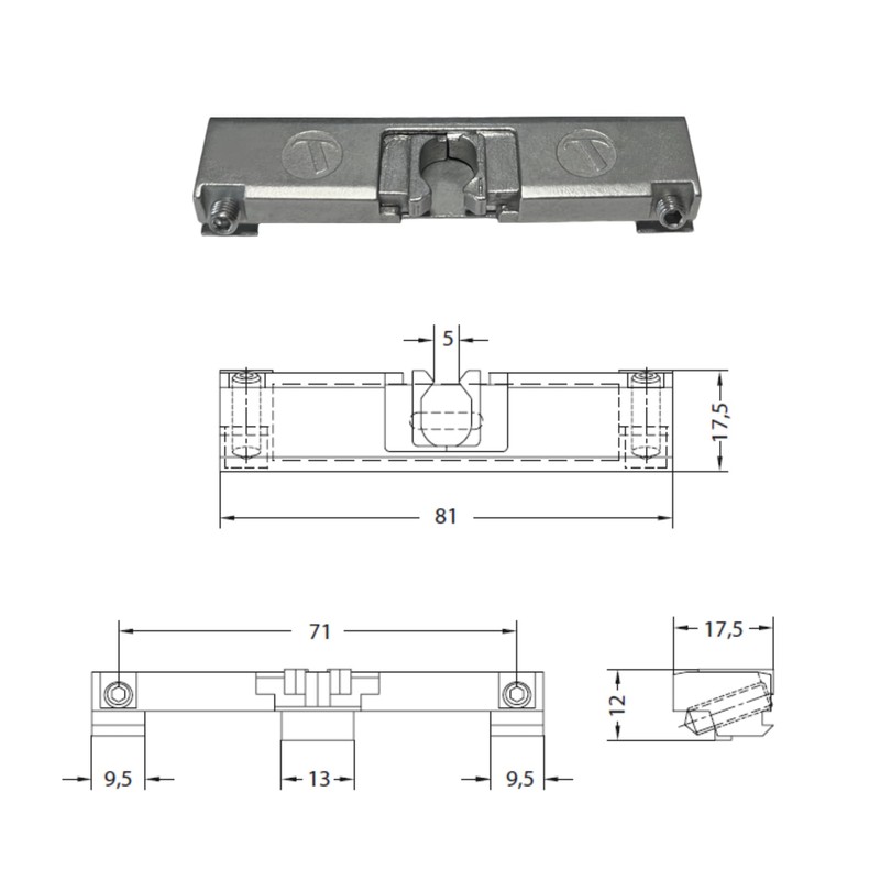 Sivenci - Retaining Clip for European Series | Door and