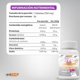 Nulife Perflex Forte Tabletas 750