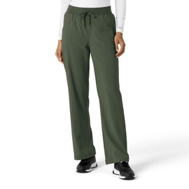 Carhartt Scrubs C53310 Women's Force® Cross-Flex Boot Cut Scrub Pant Large Olive