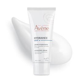 Eau Thermale Avene Hydrance LIGHT Hydrating Emulsion, Daily Face Moisturizer Cream, Non-Comedogenic, 1.3 oz.