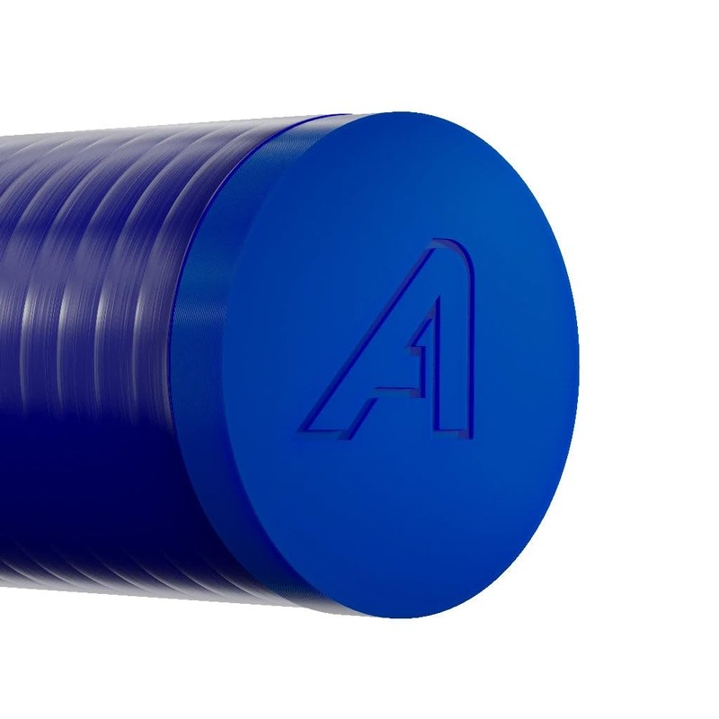 76mm / 3 inch Blue Plastic Blanking End Cap Bung