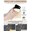 Glasses Cleaning Cloth, 30% Thicker 260g High-Density Microfiber Cleaning Cloth