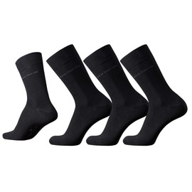 Tom Tailor erkek çorabı 3'lü paket 9003 / TOM TAILOR erkek çorabı 3'lü paket Siyah 43-46