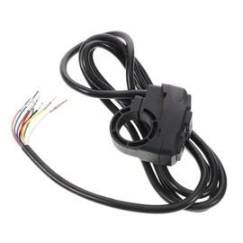 Alipis E-Bike Motorbike Handlebar Control Switch Headlight Horn Turn Signal Fit for Scooters Motorcycles Easy to Install Design