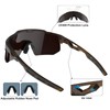 HAAYOT Polarized Cycling Glasses,Sports Sunglasses for Men Women,Baseball Biking Running