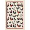 Rooster Linen Tea Towel