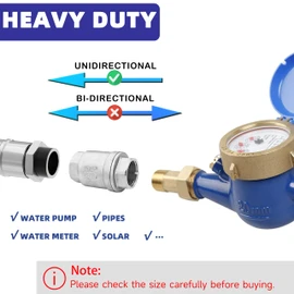 2-1/2" NPT Stainless Steel Spring Check Valve, WOG1000 NPT Thread unleaded In-Line Vertical Check Valve Non Return One Way Counterflow to Prevent the Medium Backflow for Oil Water Gas Air DN65