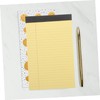 VILLFUL 4 Legal Notepad Yellow Legal Pad School Memo Pads