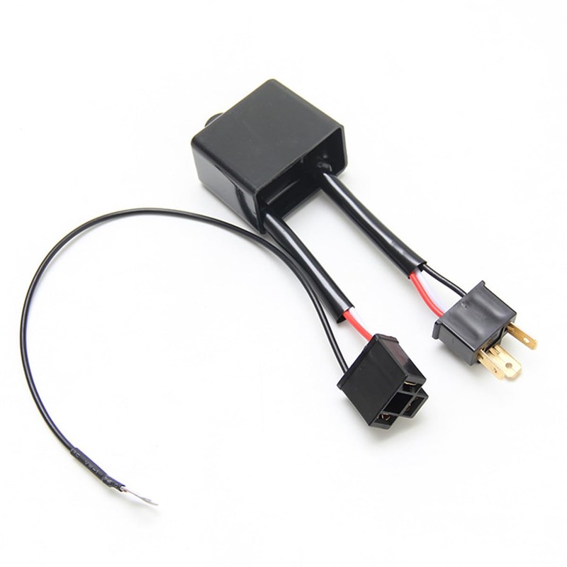 CGEAMDY 2 Pieces Universal H4 Negative Polar Converter Switch, LED