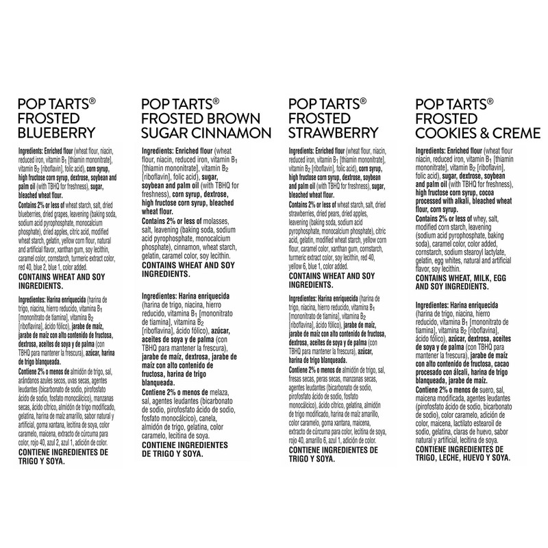 Pop-Tarts Toaster Pastries, Breakfast Foods, Kids Snacks, Variety Pack (60