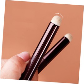 NOLITOY 6pcs Makeup Brush Beaded Headpiece Eye Make up Brushes Dual Using Sponge Face Tools Makeup Beauty Sponge Smudge Brush Lip Man-made Fiber Makeup Puff With Hat