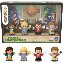 Fisher-Price Little People Collector Parks and Recreation TV Show Special Edition Set New Toy