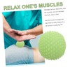 Baluue 2pcs Fitness Massage Balls for Myofascial Release Portable Acupoint