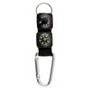 Outdoor Multifunctional Carabiner with Compass and Thermometer, Keychain for Camping,