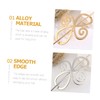 Baluue Luxury Hair Sticks Set Metal Hair Pin Clip Barrette