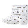 Poppy & Fritz Skateboarding Bulldogs Sheet Set, Twin