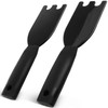 IMPRESA 2-Pack Scraper Spatulas - Compatible with George Foreman Indoor