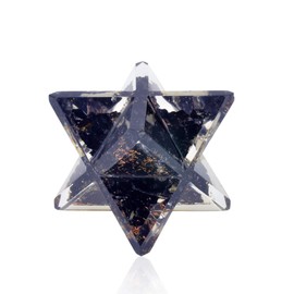 Orgonite Crystal Black Tourmaline Merkaba | E Energy Protection Meditation Energy Generator for Balancing Chakras