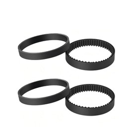 4Pcs/2 Set Vacuum Cleaner Belts Compatible with Bissell Proheat Vacuum Cleaner 6960W Models 1846 1799 1623 1694W 1697 1698 1699 1622 7901 7920 7950 8806 8905 8910 Series Replace 2150628 and 0150621