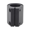2pcs 1in High Temp Exhaust Clamp Aluminum Butt Joint Exhaust