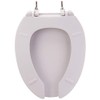 TOTO SC134#01 Elongated Commercial Toilet Seat, Cotton White