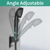 HEROBAI Hand Held Shower Head Holder Wall Mount, Shower Hose