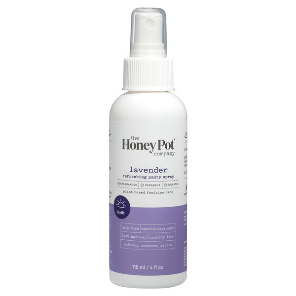 The Honey Pot - Refreshing Panty Spray - Lavender - 4 Ounces