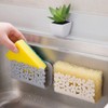 Nomija 2Pcs Sponges Holder Rack Kitchen Sink Organizer Caddy -