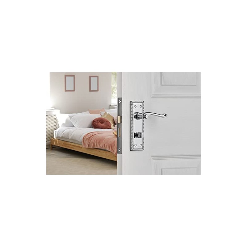 Designer Levers - Georgian Roped Design Lever Door Handles -
