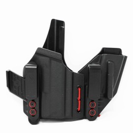 Radial Innovations Appendix Carry (AIWB) Gun Holster, Compatible with Glock 43 (Right-Handed, Red)