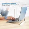 TENOC Foldable Laptop Stand for Desk, Universal Laptop Riser Ventilated