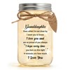 Granddaughter Gifts from Grandma Grandpa, Unique Mason Jar Night Light